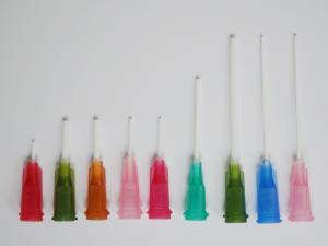 Screw PP flexible needle (white tube)