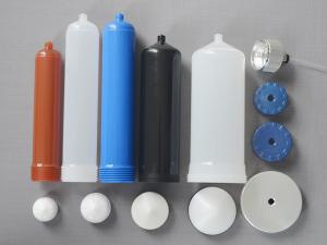 Large capacity small mouth plastic cylinder