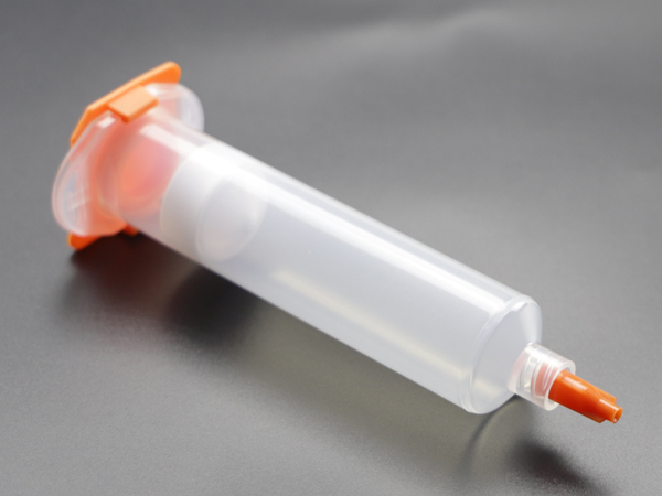 E type transparent syringe